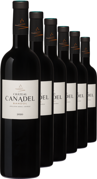 Verticale Canadel 2015–2020 – Le Mourvèdre dans le temps