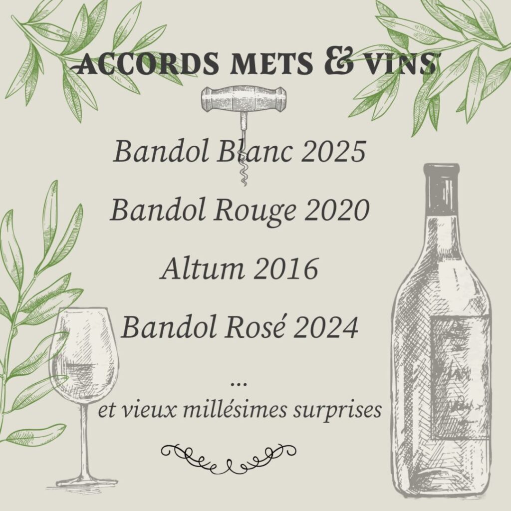banquet de canadel accora mets et vins bandol et cochon à la broche